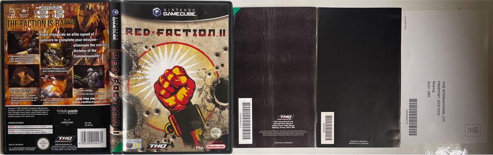 Red Faction 2 - Nintendo GameCube (THQ - 1-4) video game collectible [Barcode 4005209044271] - Main Image 4