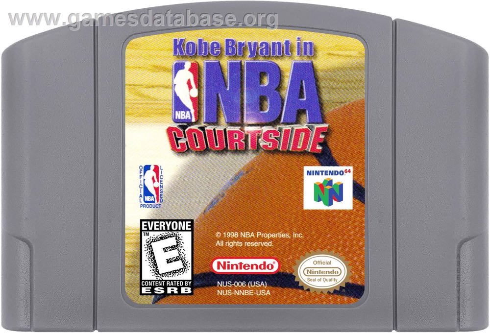 NBA Courtside - Nintendo 64 (N64) (Nintendo) video game collectible - Main Image 2
