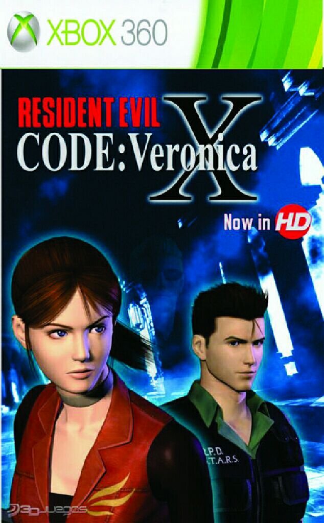 Resident Evil Code Veronica X - Microsoft Xbox 360 video game collectible - Main Image 1