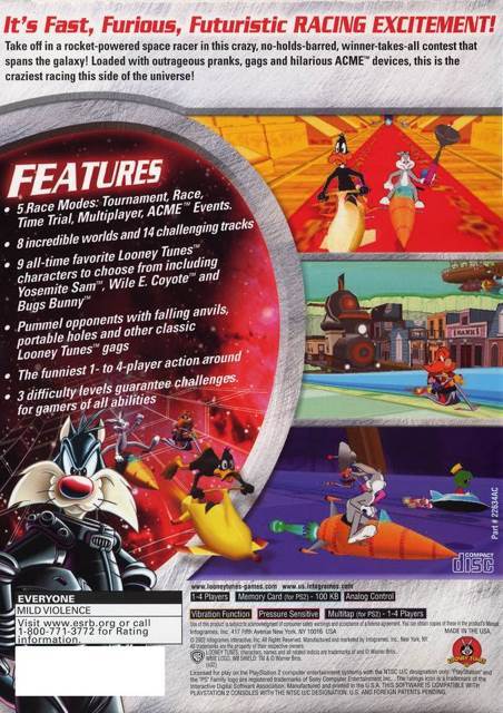 Space Race - Sony PlayStation 2 (PS2) (Infogames - 2) video game collectible [Barcode 3546430019443] - Main Image 2