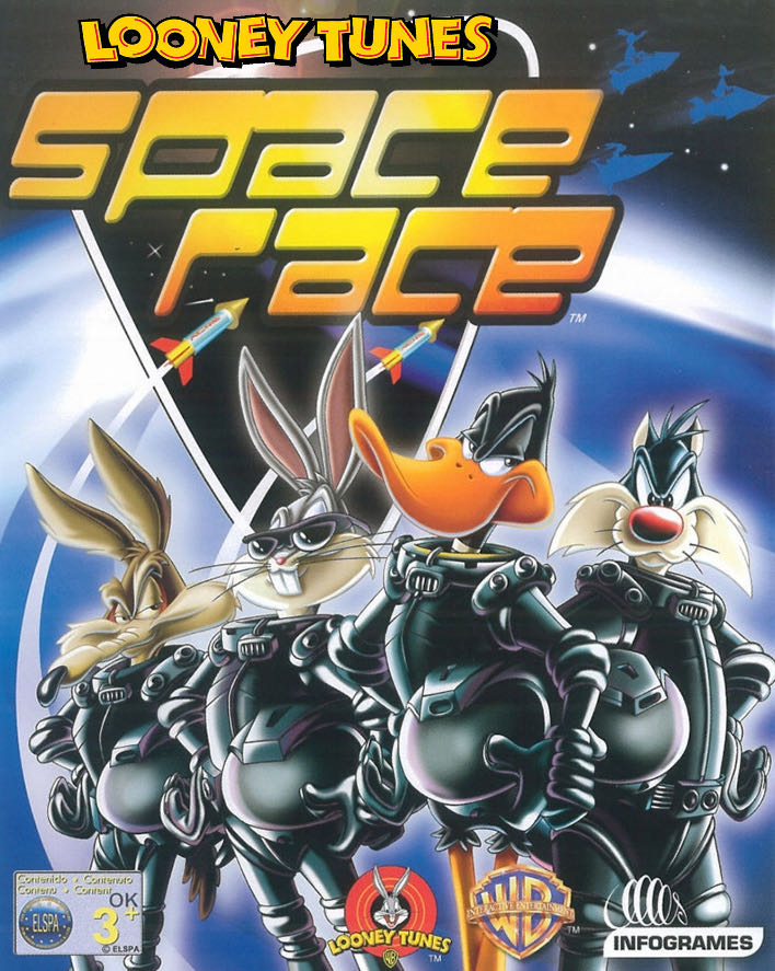 Looney Tunes: Space Race - Sony PlayStation 2 (PS2) (Infogrames - 4) video game collectible [Barcode 742725226340] - Main Image 4