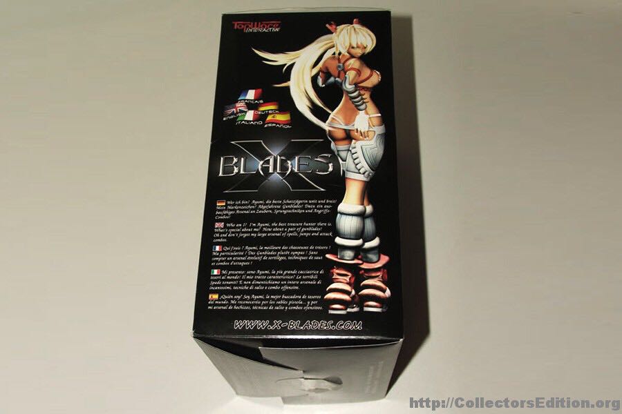 X Blades - Sony PlayStation 3 (PS3) video game collectible [Barcode 4250230270025] - Main Image 2
