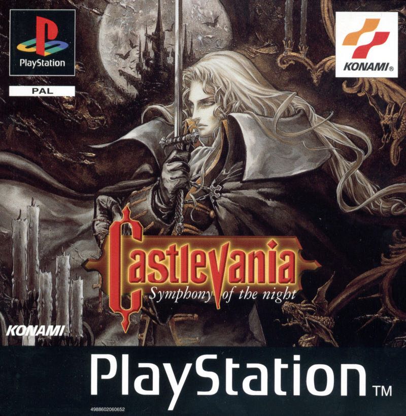 Castlevania: Symphony of the Night - Sony PlayStation (Konami - 1) video game collectible [Barcode 023111770037] - Main Image 1