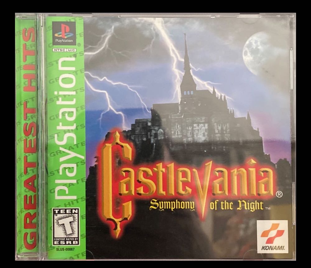 Castlevania: Symphony of the Night - Sony PlayStation (Konami - 1) video game collectible - Main Image 2