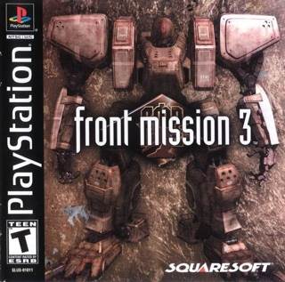 front mission 3 - Sony PlayStation (Square Electronic Arts - 1) video game collectible [Barcode 662248900056] - Main Image 1