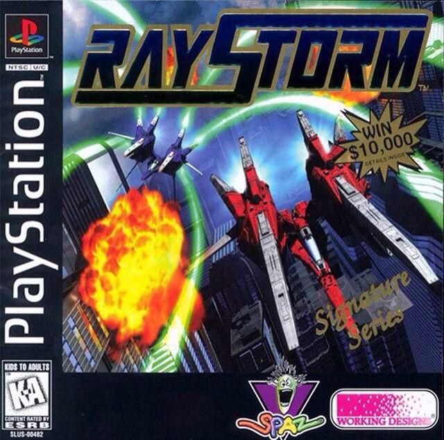 Raystorm - Sony PlayStation (Spaz/Working Designs) video game collectible - Main Image 1
