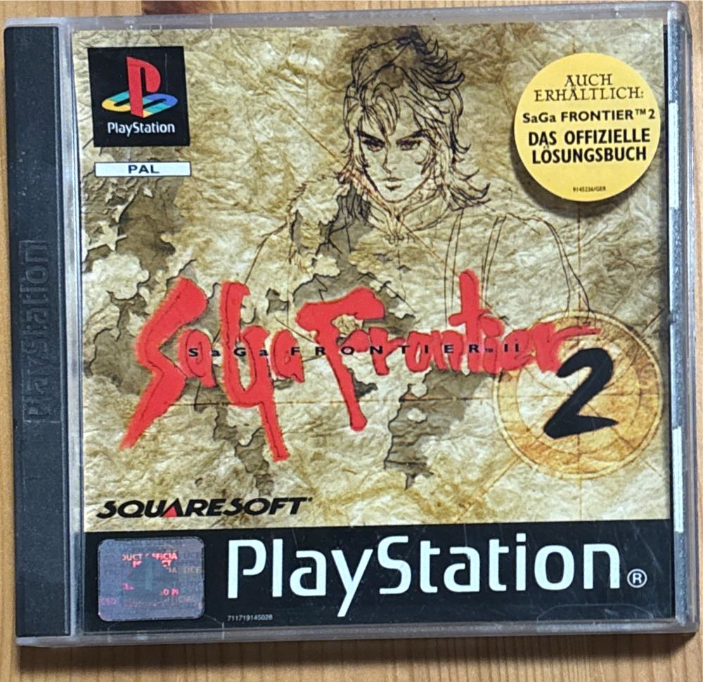 Saga Frontier 2 - Sony PlayStation video game collectible [Barcode 711719145028] - Main Image 2