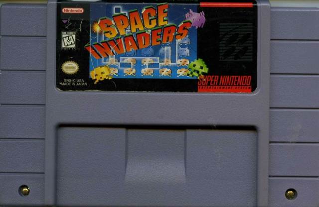 Space Invaders - Nintendo Super Nintendo Entertainment System (SNES) (Nintendo - 1) video game collectible [Barcode 045496830649] - Main Image 2