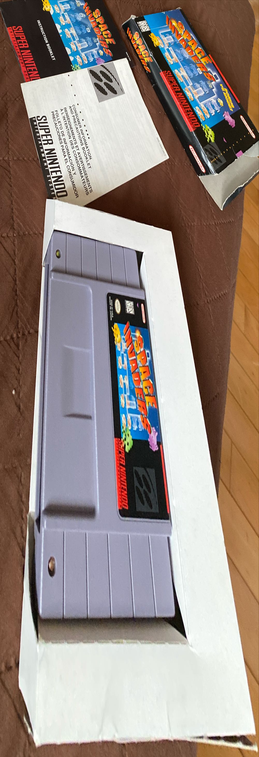 Space Invaders - Nintendo Super Nintendo Entertainment System (SNES) (Nintendo - 1) video game collectible [Barcode 045496830649] - Main Image 4