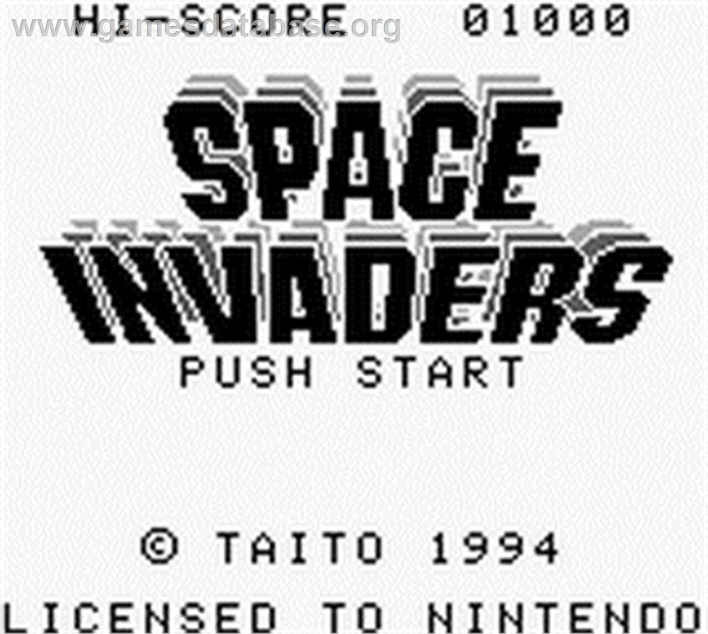 Space Invaders - Nintendo Game Boy (Activision - 1) video game collectible [Barcode 047875803138] - Main Image 3