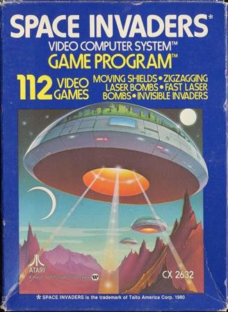 Space Invaders - Atari 2600 video game collectible - Main Image 1