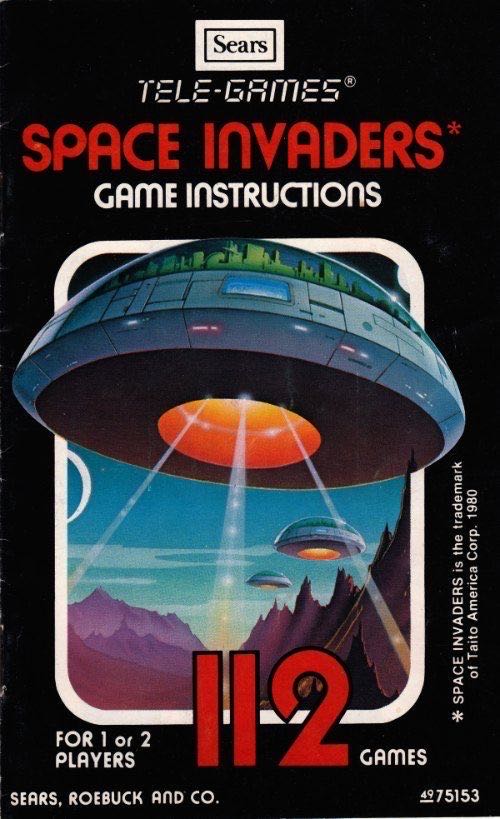 Space Invaders - Sears Tele-Game (Sears Tele-Games) video game collectible - Main Image 3