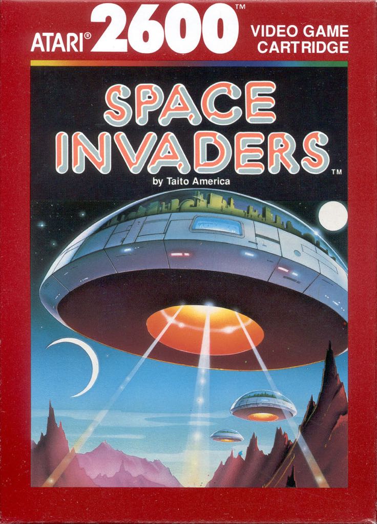 Space Invaders - Atari 2600 video game collectible - Main Image 1