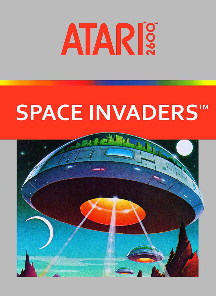 Space Invaders - Atari 2600 video game collectible - Main Image 1