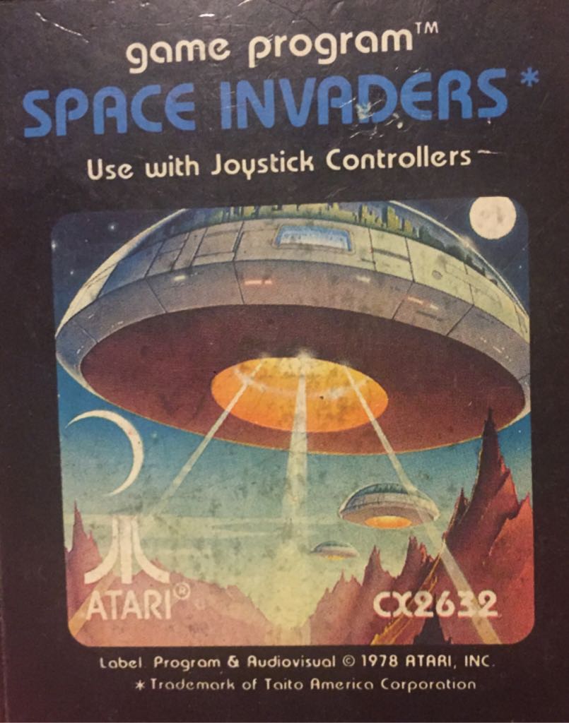 Space Invaders - Atari 2600 video game collectible - Main Image 1