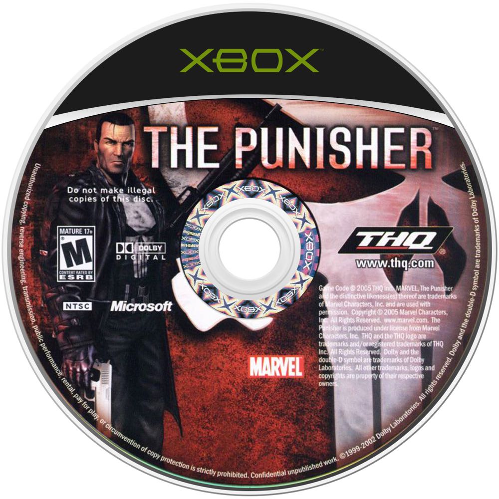 The Punisher - Microsoft Xbox (THQ - 1) video game collectible [Barcode 752919520277] - Main Image 3