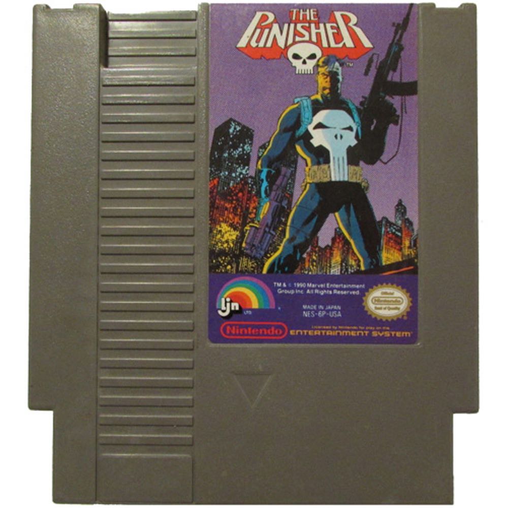 Punisher, The - Nintendo Entertainment System (NES) (LJN - 1) video game collectible - Main Image 2