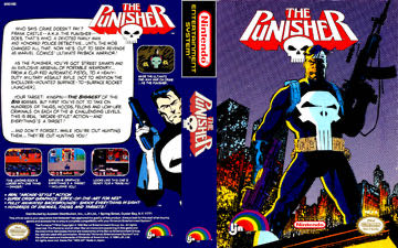 Punisher, The - Nintendo Entertainment System (NES) (LJN - 1) video game collectible - Main Image 4