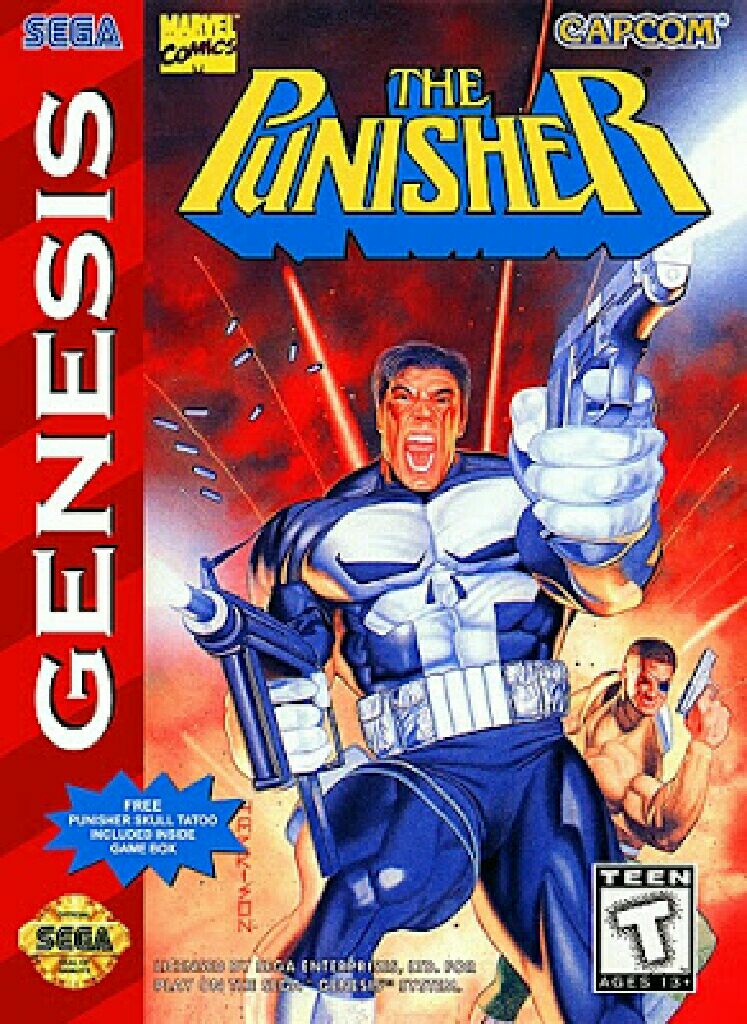 The Punisher - Sega Genesis (Mega Drive) video game collectible - Main Image 1