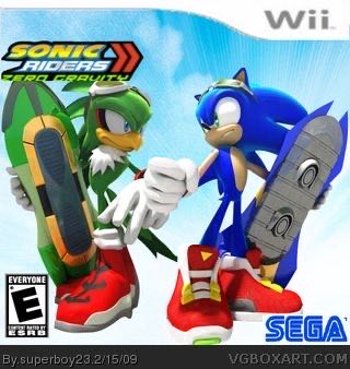 Sonic Riders - Nintendo GameCube (Sega - 4 Players) video game collectible [Barcode 1008661042] - Main Image 2