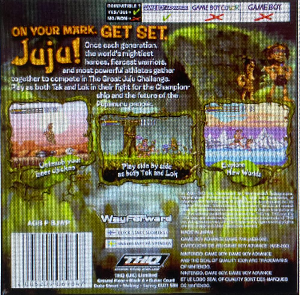 Tak The Great Juju Challenge - Nintendo Game Boy Advance (GBA) (1-Multi) video game collectible - Main Image 2