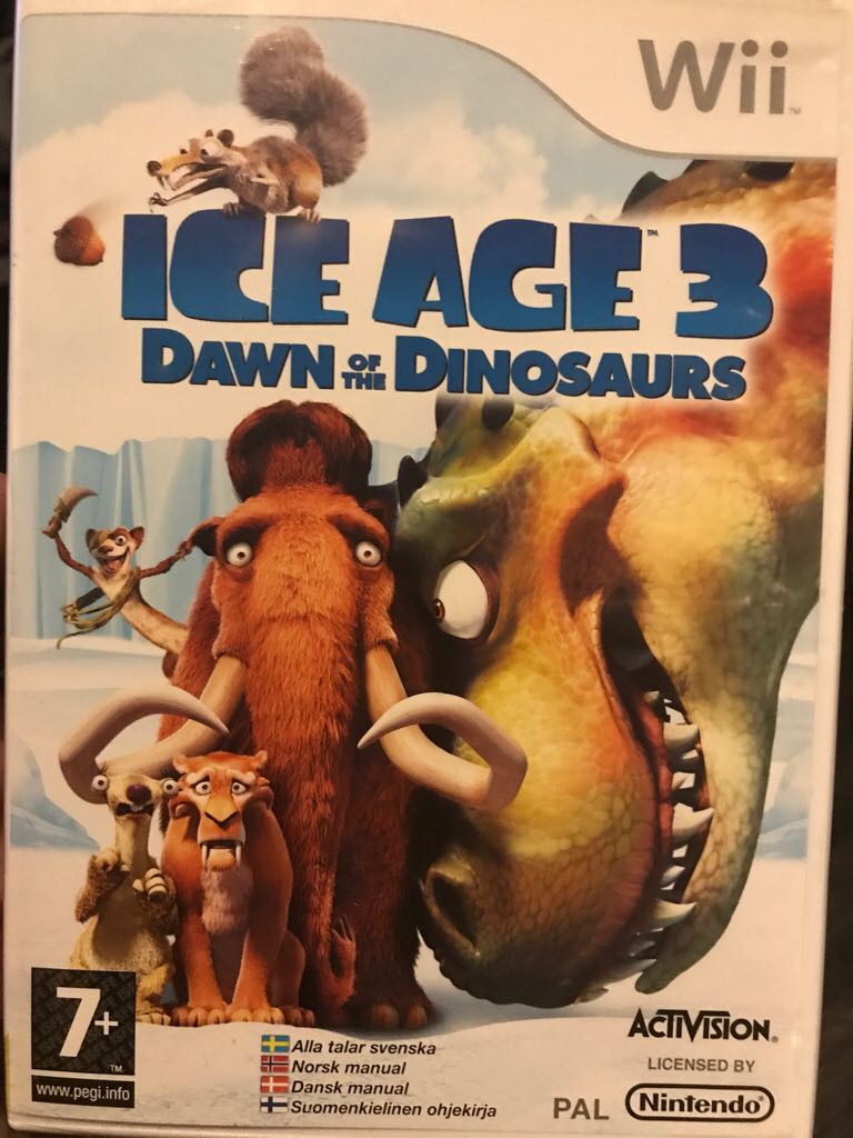Ice Age 3 - Nintendo Wii video game collectible [Barcode 5030917066917] - Main Image 1
