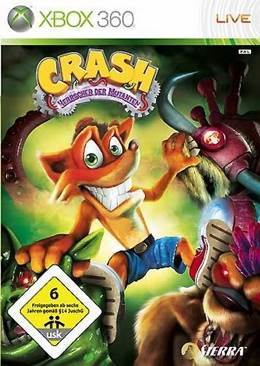 Crash Herrscher der Mutanten - Microsoft Xbox 360 (Sierra Entertainment, Vivendi Games - 1-2) video game collectible [Barcode 3348542219731] - Main Image 1