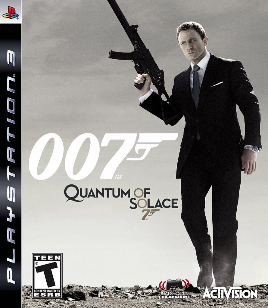 Quantum of Solace - Sony PlayStation 3 (PS3) (Activision) video game collectible - Main Image 1