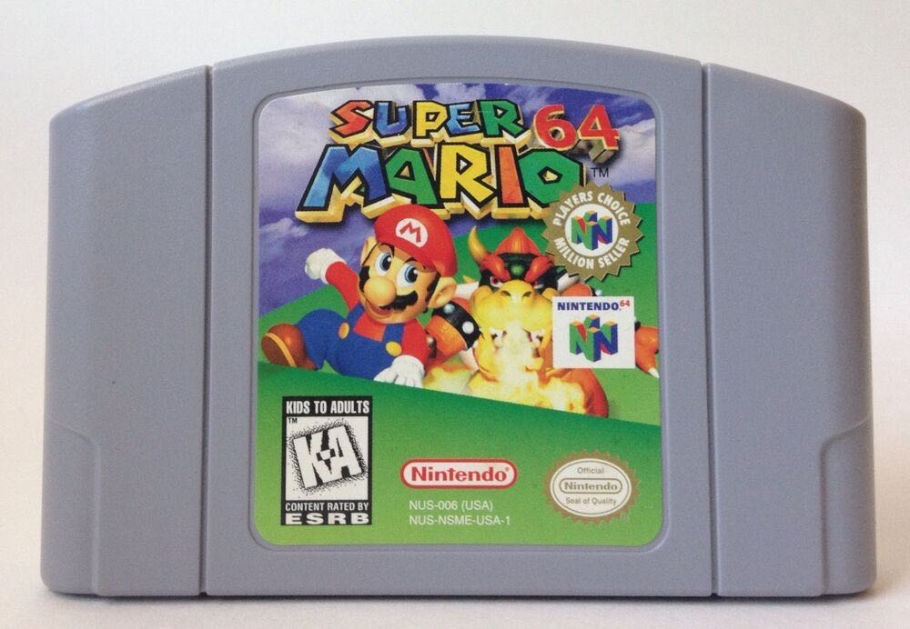 Super Mario 64 - Nintendo 64 (N64) (Nintendo - 1) video game collectible [Barcode 0645496060017] - Main Image 4