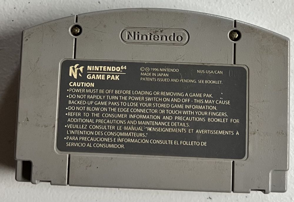 Super Mario 64 - Nintendo 64 (N64) (Nintendo - 1) video game collectible - Main Image 2