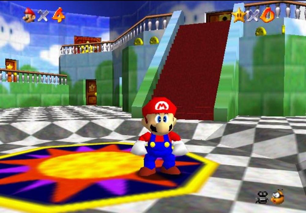 Super Mario 64 - Nintendo Wii Virtual Console (Nintendo - 1) video game collectible - Main Image 3