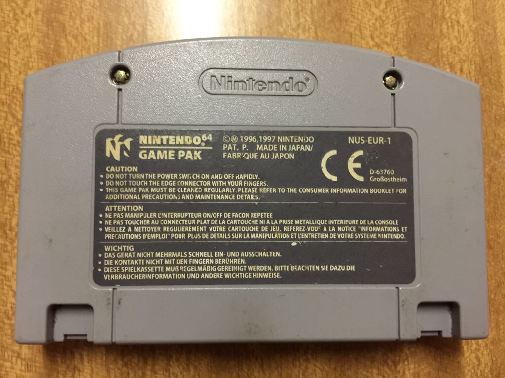 Super Mario 64 - Nintendo 64 (N64) video game collectible - Main Image 2