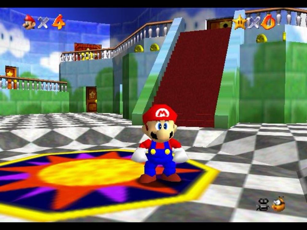 Super Mario 64 (N64) - Nintendo Wii U (Retro: N64) video game collectible - Main Image 2