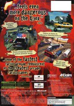 Burnout 2: Point of Impact - Microsoft Xbox (Acclaim Entertainment - 1-2) video game collectible [Barcode 3455194031434] - Main Image 2