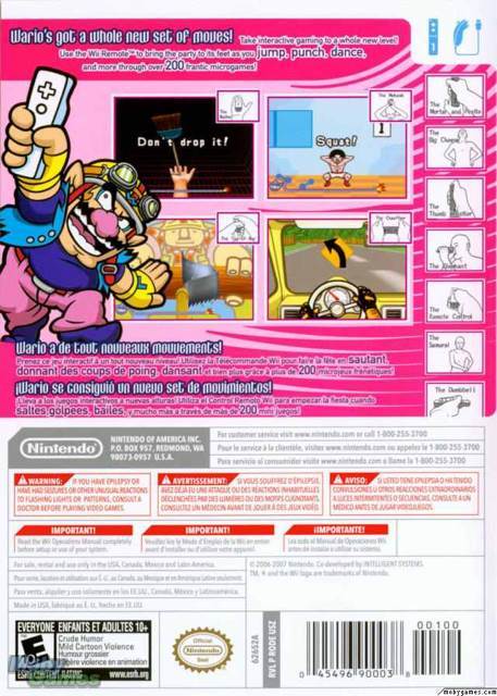 Wario Ware: Smooth Moves - Nintendo Wii (Nintendo - 1) video game collectible [Barcode 0045496362478] - Main Image 2