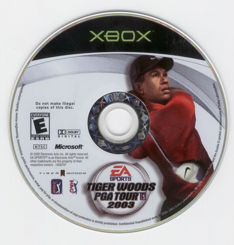 TIGER WOODS PGA TOUR 2003 - Microsoft Xbox (Electronic Arts/EA Games - 1-4) video game collectible [Barcode 014633145878] - Main Image 3