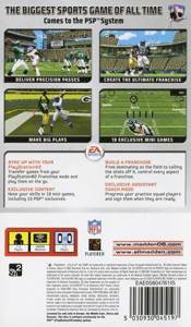 Madden NFL 06 - Sony PlayStation Portable (PSP) (Electronic Arts - 1-4) video game collectible [Barcode 014633149654] - Main Image 2