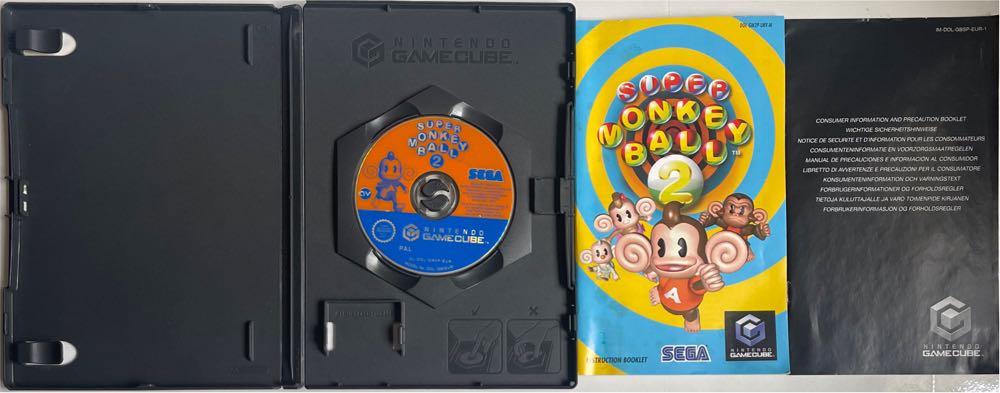Super Monkey Ball 2 - Nintendo GameCube (Sega - 4) video game collectible [Barcode 3546430104170] - Main Image 3