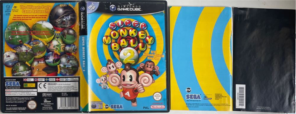 Super Monkey Ball 2 - Nintendo GameCube (Sega - 4) video game collectible [Barcode 3546430104170] - Main Image 4