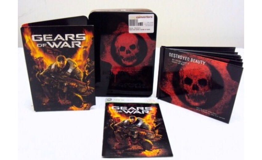 Gears Of War Limited Edition - Microsoft Xbox 360 (Epic Games - 2) video game collectible [Barcode 882224262682] - Main Image 2