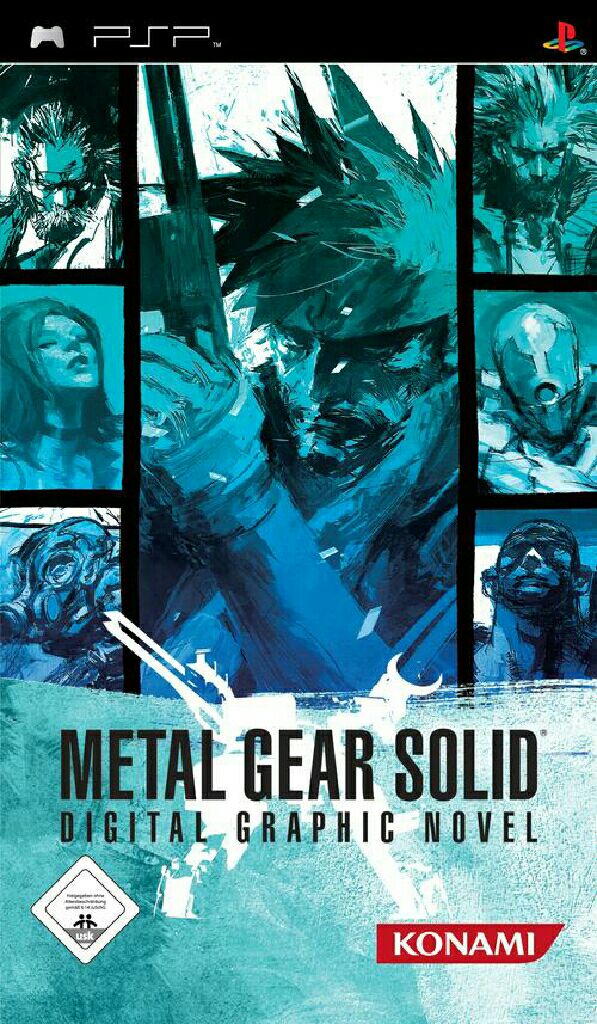 Metal Gear Solid Digital Graphic Novel - Sony PlayStation Portable (PSP) (Konami - 1) video game collectible [Barcode 083717260172] - Main Image 2