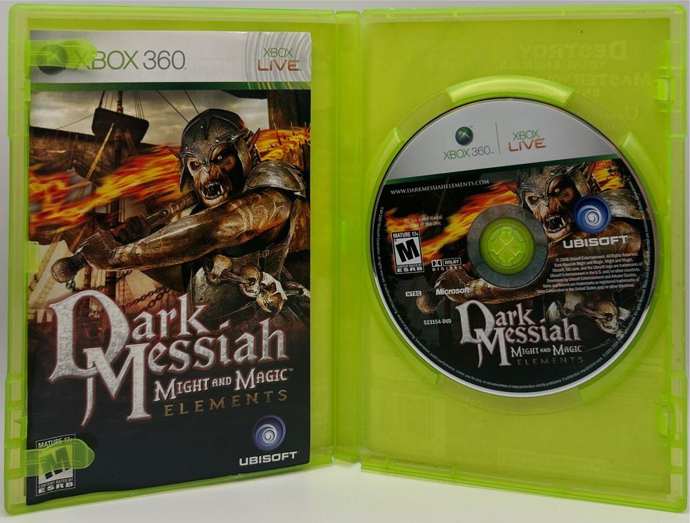 Dark Messiah: Might and Magic Elements - Microsoft Xbox 360 (Ubisoft - 1) video game collectible [Barcode 008888523154] - Main Image 4