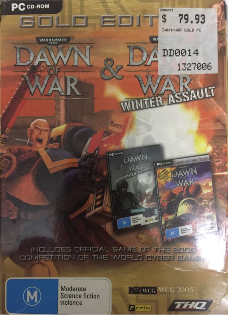 Dawn Of war - PC (THQ) video game collectible [Barcode 4005209069694] - Main Image 1