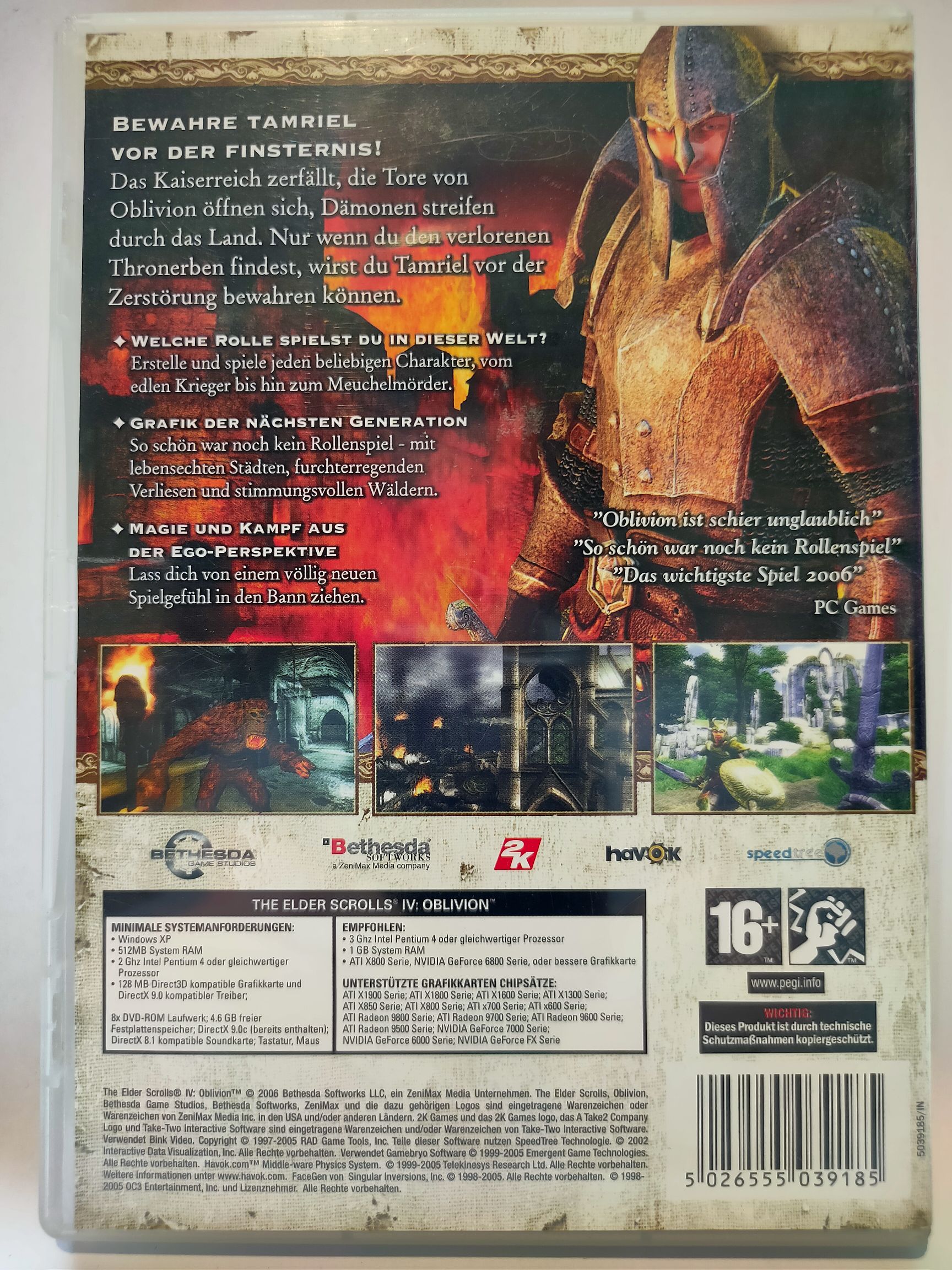 Morrowind  The Elder Scrolls 3 - PC (2K Boston/2K - 1) video game collectible [Barcode 5026555039185] - Main Image 2