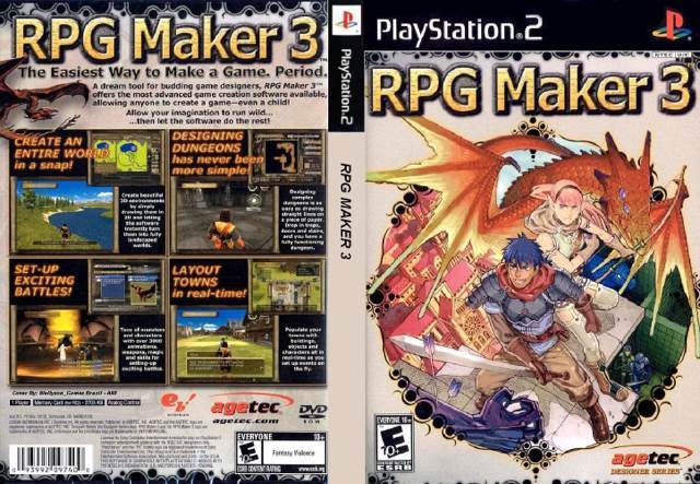 Rpg Maker 3 - Sony PlayStation 2 (PS2) (Agetec - 1) video game collectible [Barcode 093992097400] - Main Image 2