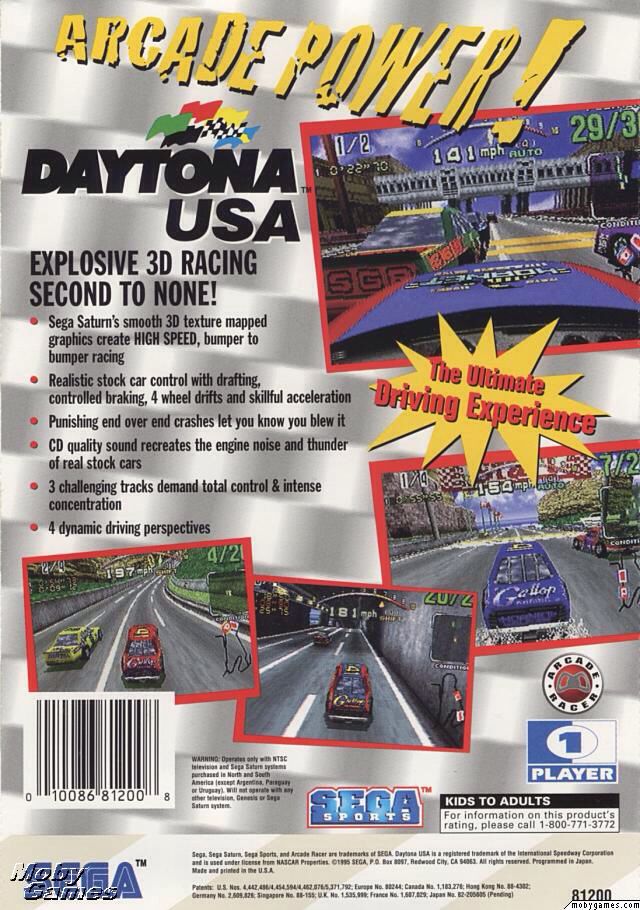 Daytona USA - Sony PlayStation Network (PSN) (Sega) video game collectible - Main Image 2