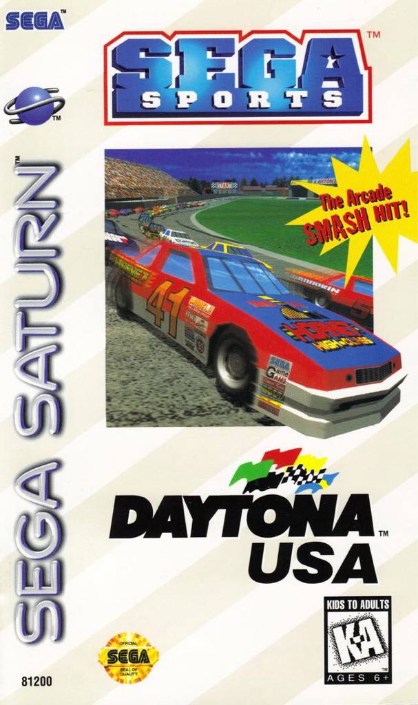 Daytona USA - Sega Saturn video game collectible - Main Image 1