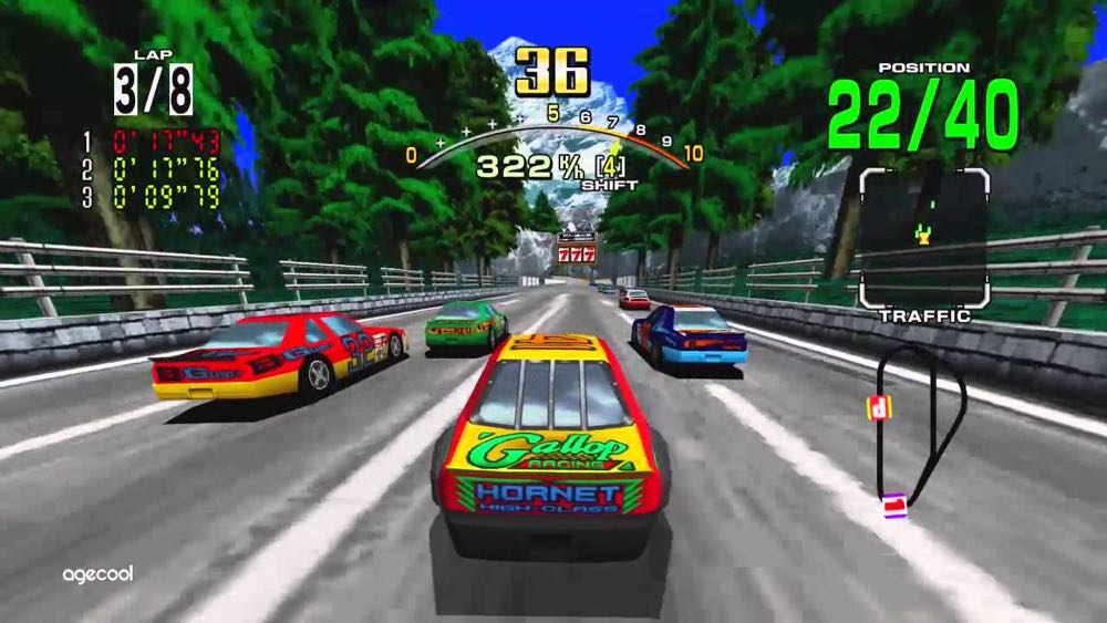 Daytona USA - Microsoft Xbox Live Arcade (XBLA) (Sega - 1-8) video game collectible - Main Image 3