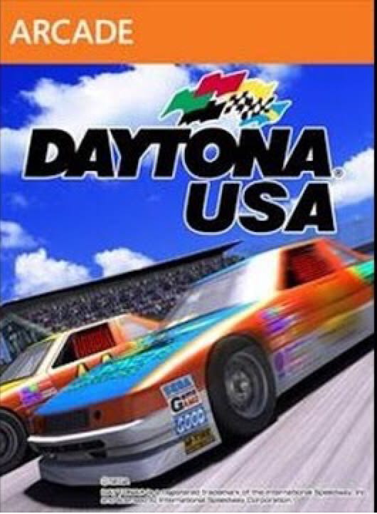 Daytona USA - Microsoft Xbox Live Arcade (XBLA) video game collectible - Main Image 1