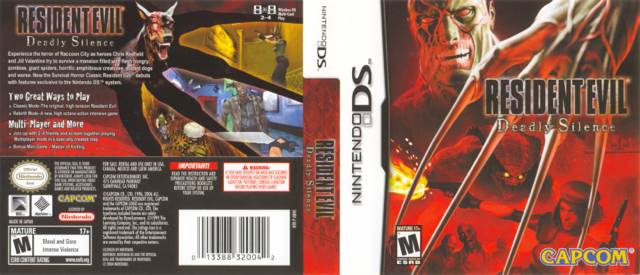 Resident Evil: Deadly Silence - Nintendo DS (Capcom - 1) video game collectible [Barcode 0045496462604] - Main Image 2